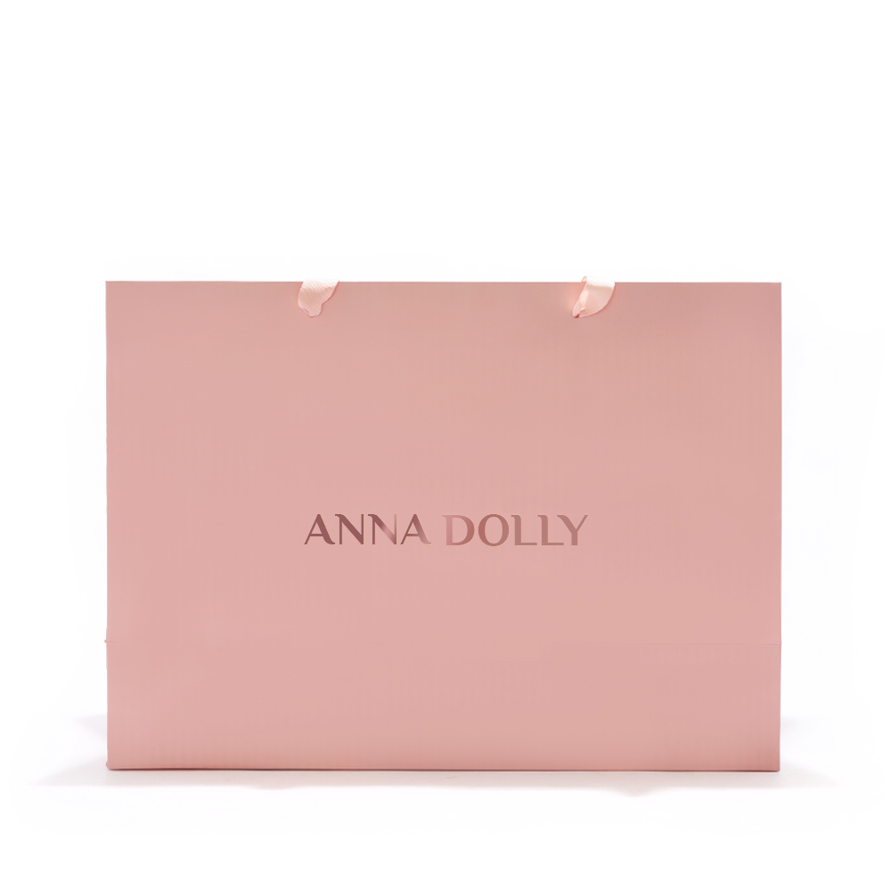 ANNA DOLLY 玫瑰燙金禮品提袋 #大