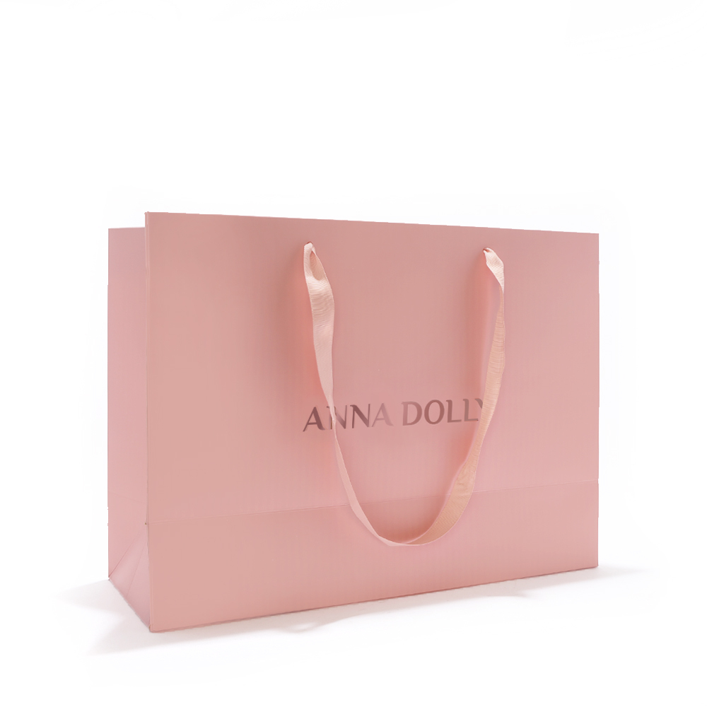 ANNA DOLLY 玫瑰燙金禮品提袋 #大