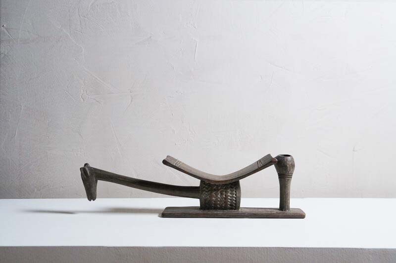 紹納族木鹿頸枕｜辛巴威