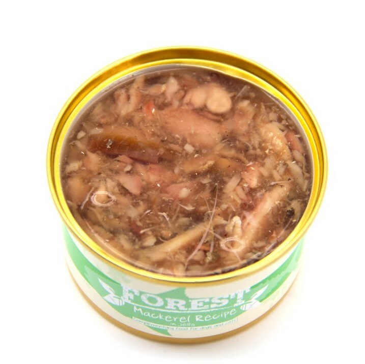 Forest 無穀物罐頭系列<犬喵用> - 鯖魚 80g (原箱24罐)