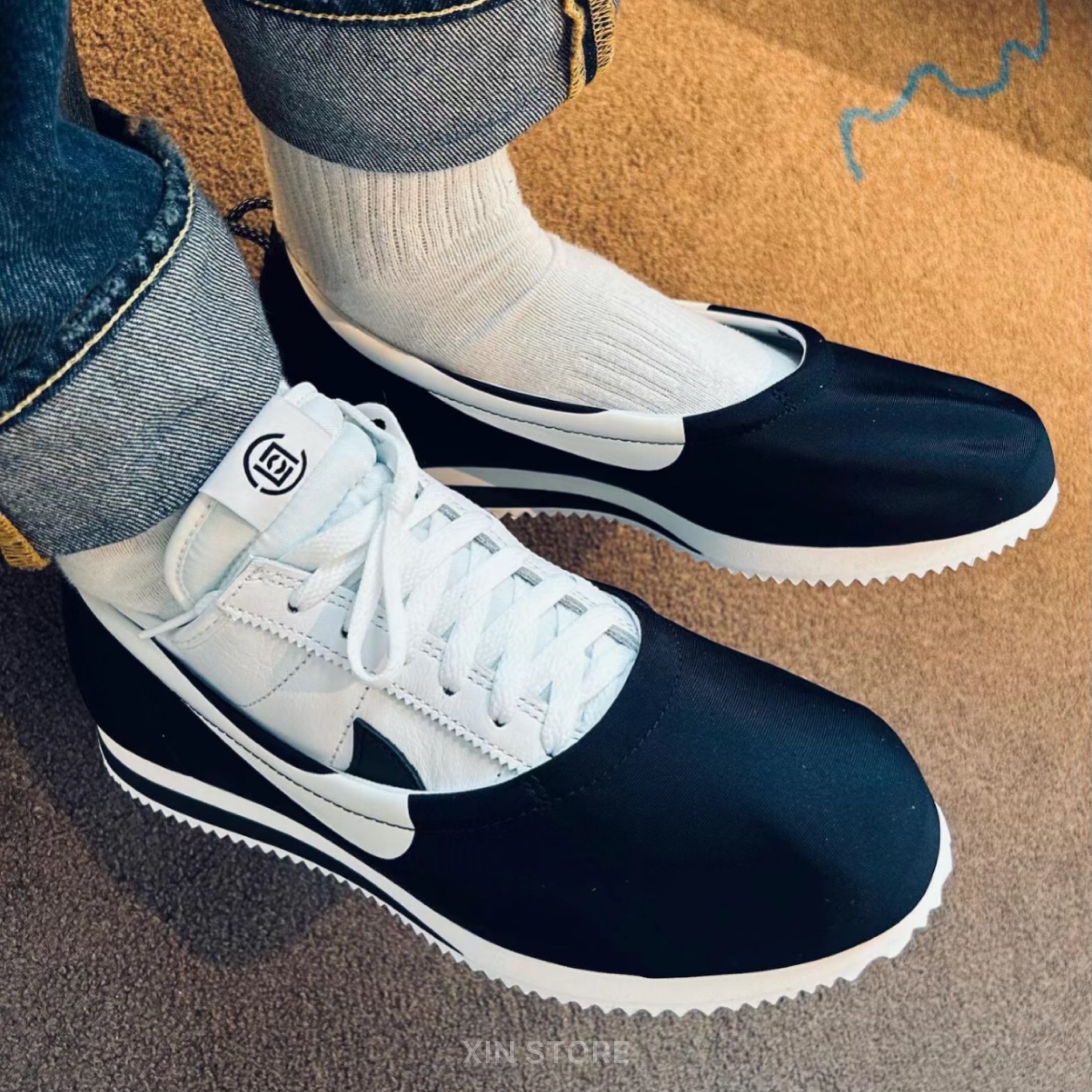 CLOT x Nike Cortez SP Yin Yang 聯名三合一功夫鞋阿甘陰陽黑白