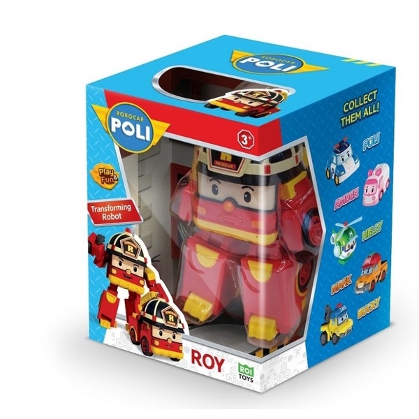 《 POLI 波力 》 新4吋變形羅伊