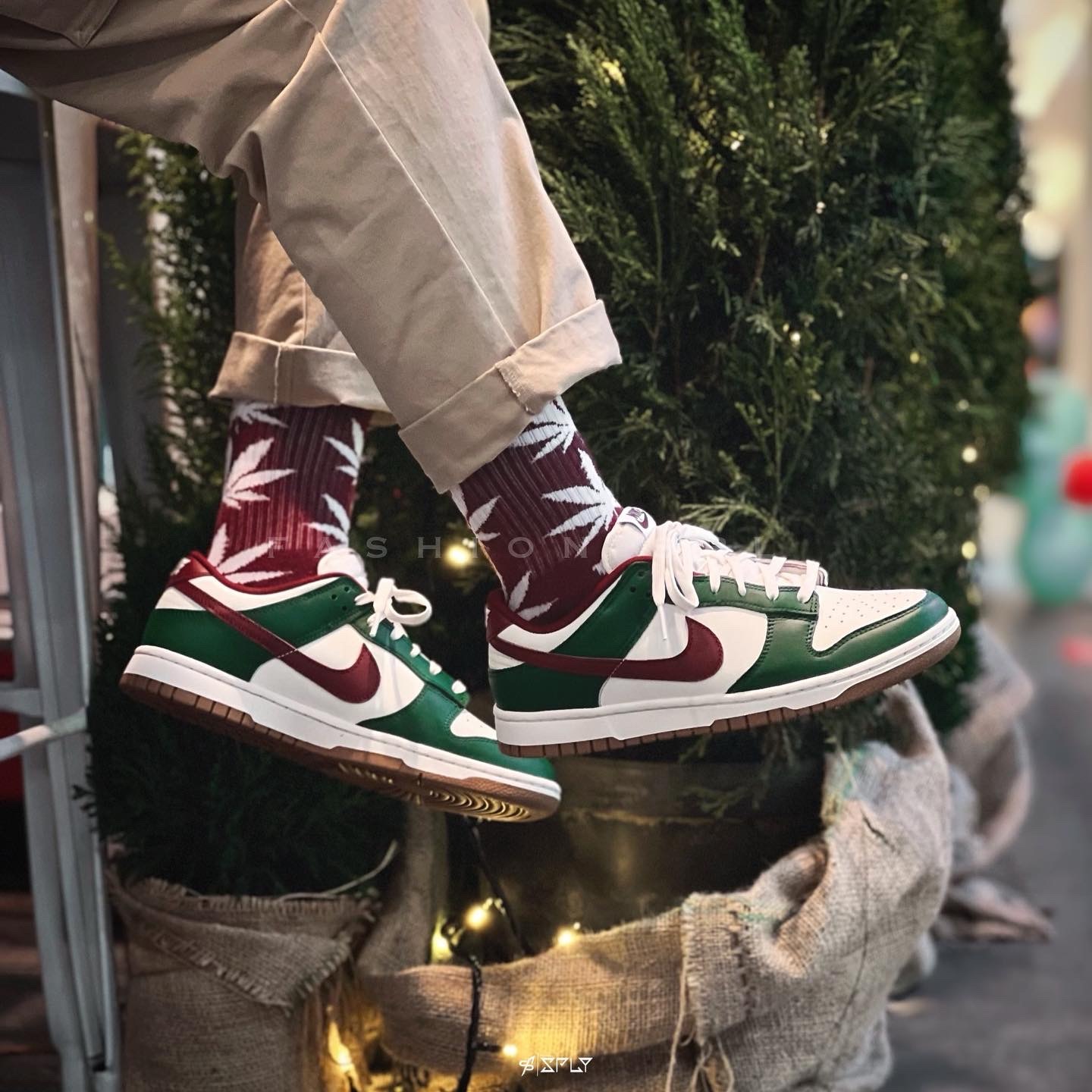 Nike Dunk Low Gorge Green 聖誕紅綠  FB7160-161