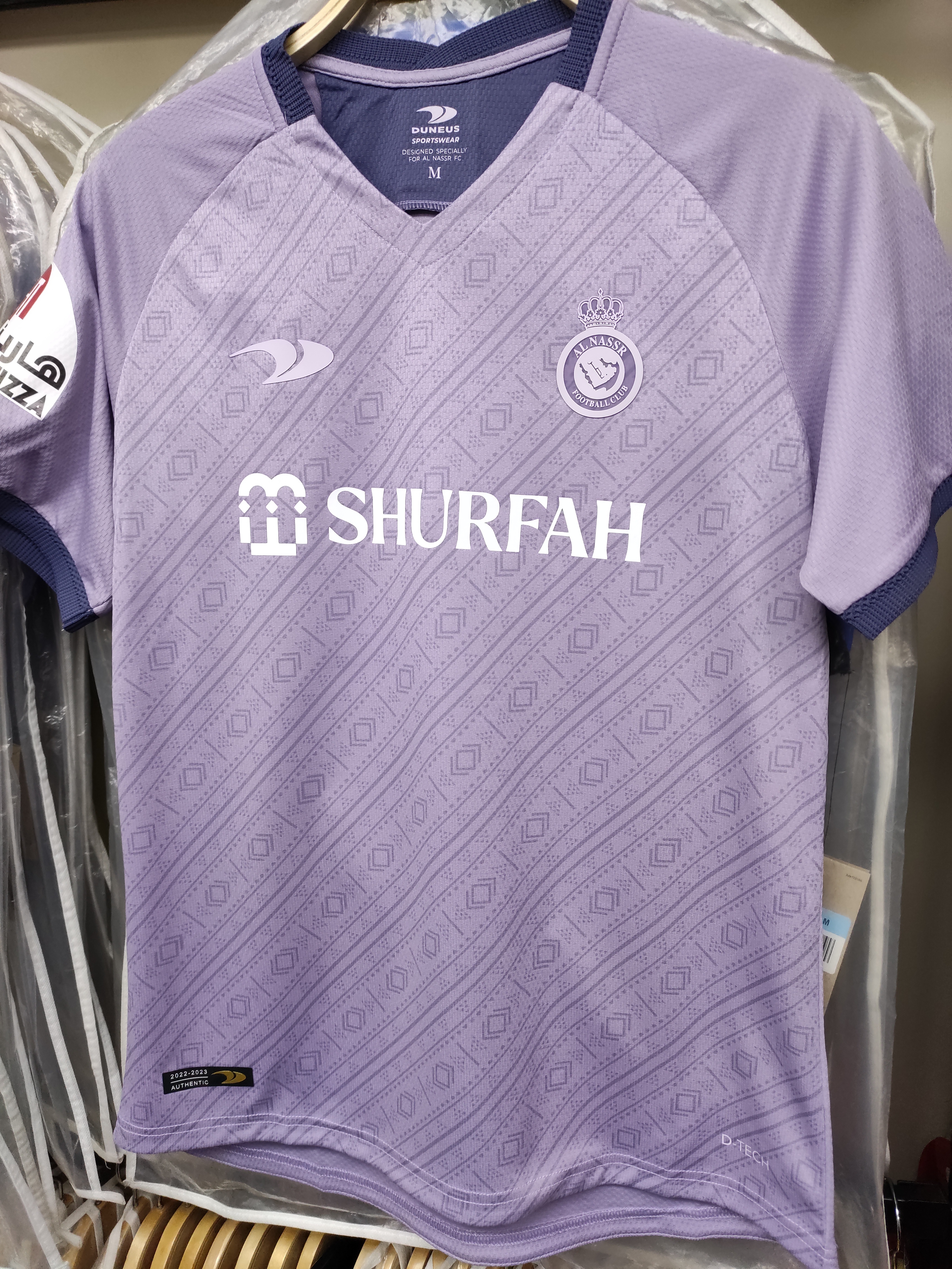 22-23艾納斯紫客C朗拿度球衣