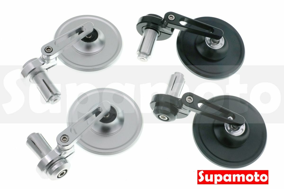 -Supamoto- M21 薄型 手把鏡 CNC 端子鏡 車把鏡 後照鏡 牛角鏡 咖啡 CB350 通用 改裝