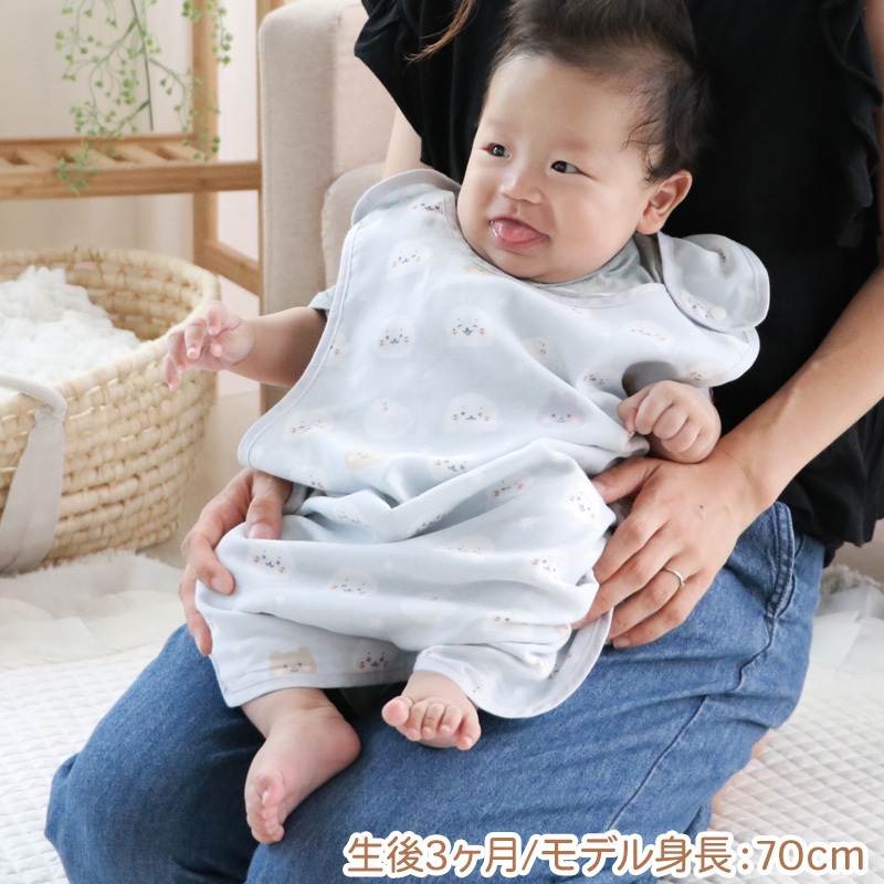 Sirotan 嬰兒睡衣 小白滿版 新生兒系列