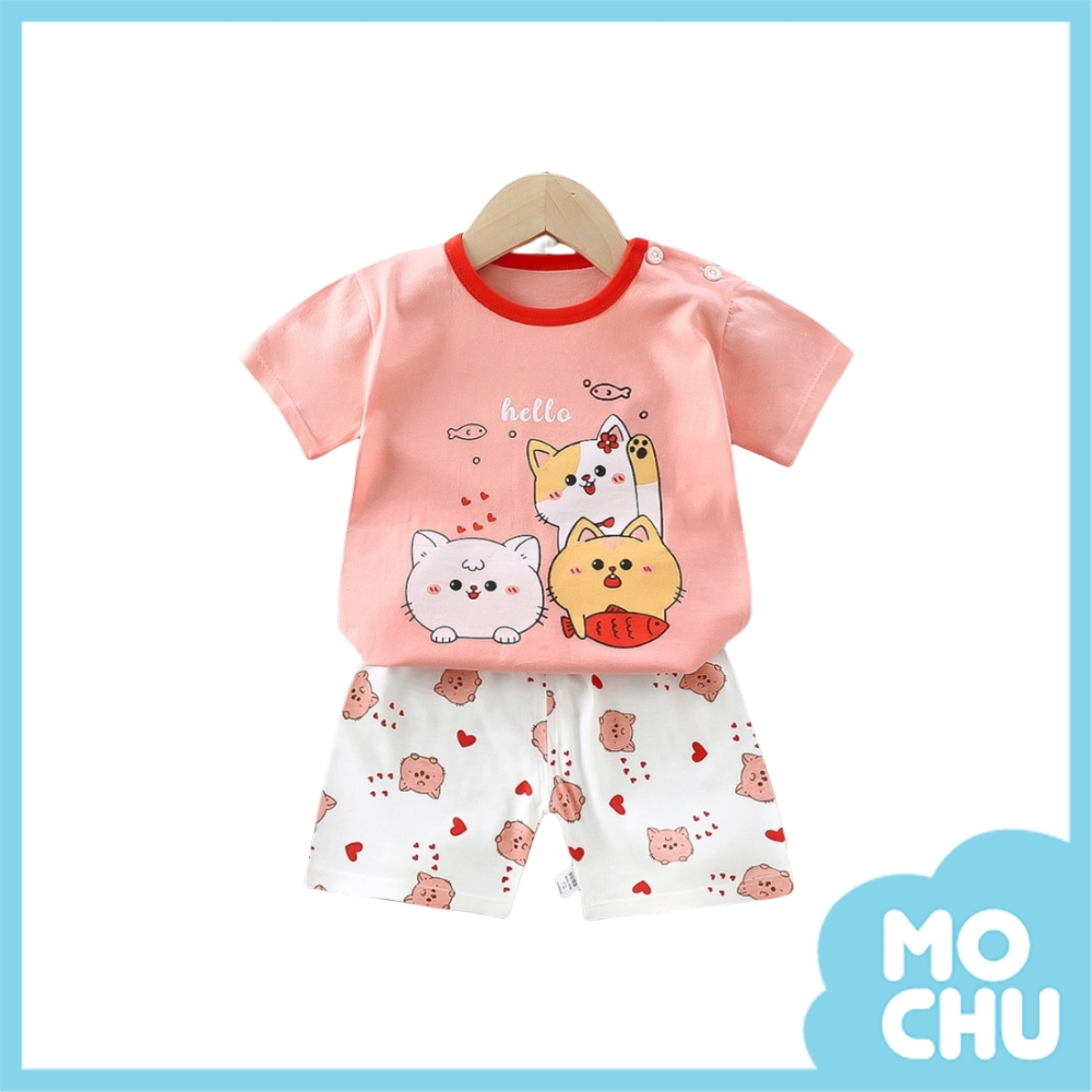 貓咪好朋友短袖套裝