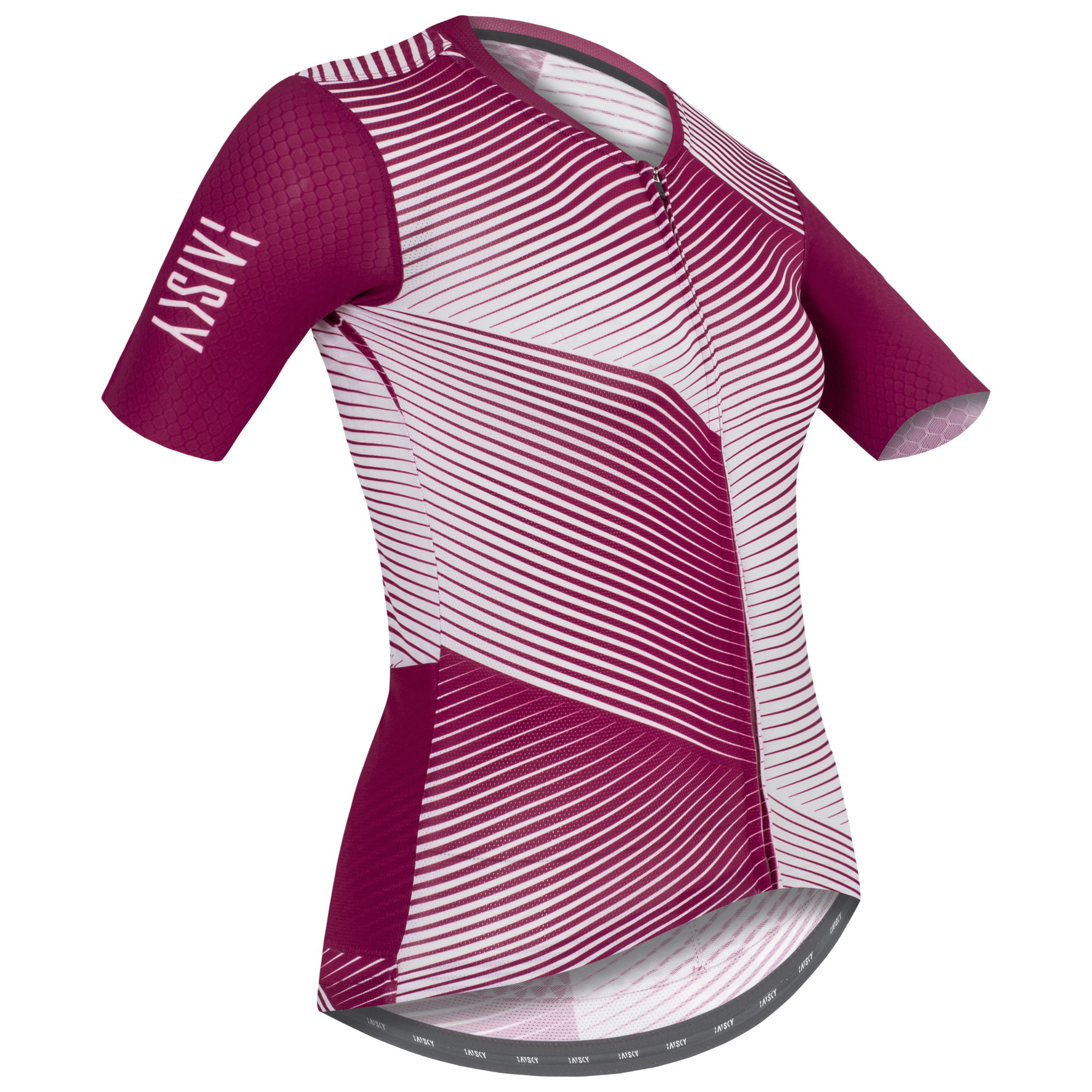 女款空力短車衣 對等 粉