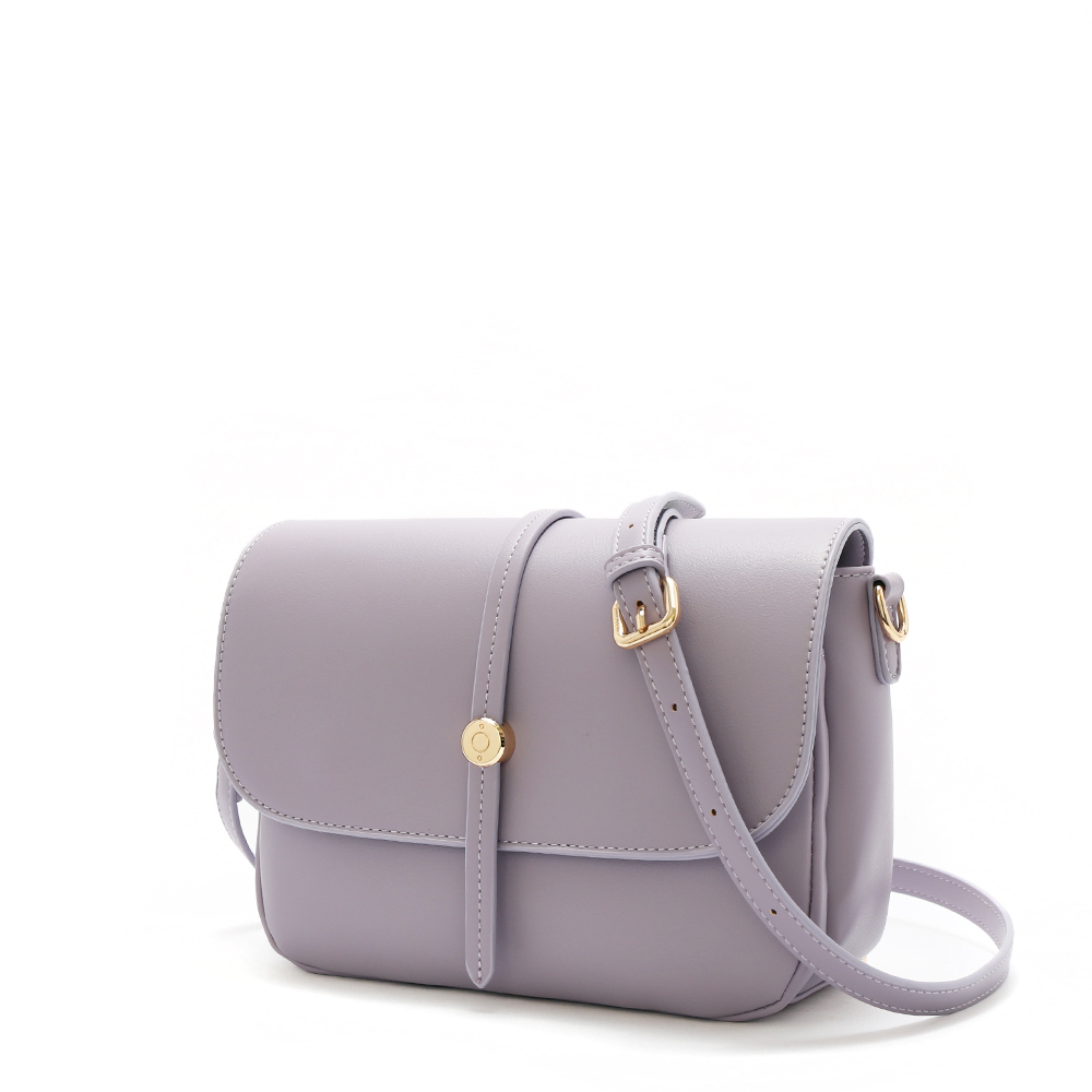 好感日常知性百搭斜背包(大) #芋紫