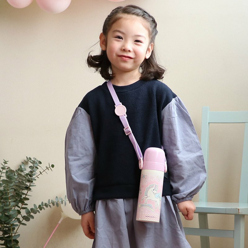 Usamomo萌兔桃桃- 水壺-2Way保溫/保冷壺 獨角獸星空