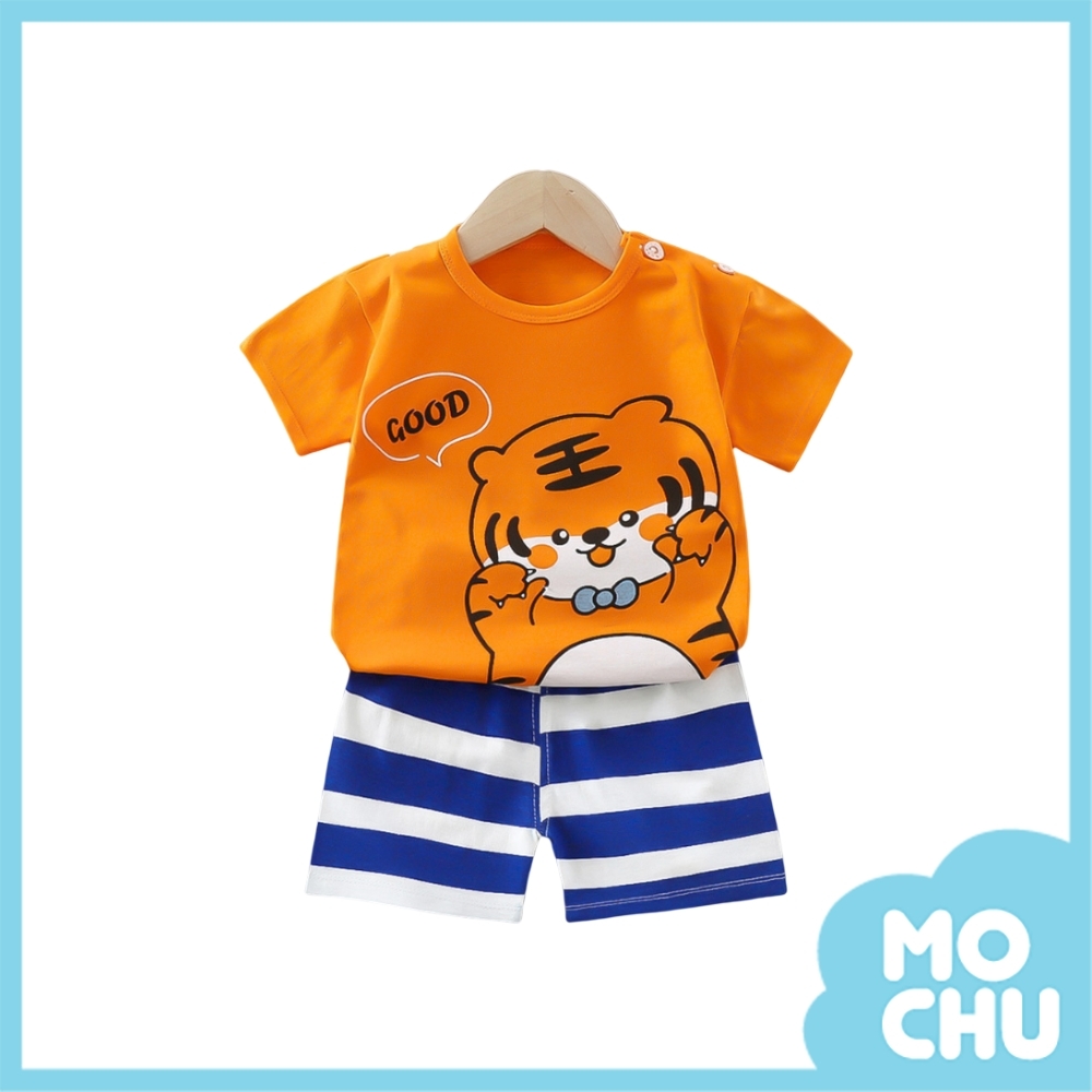 圓圓大虎短袖套裝