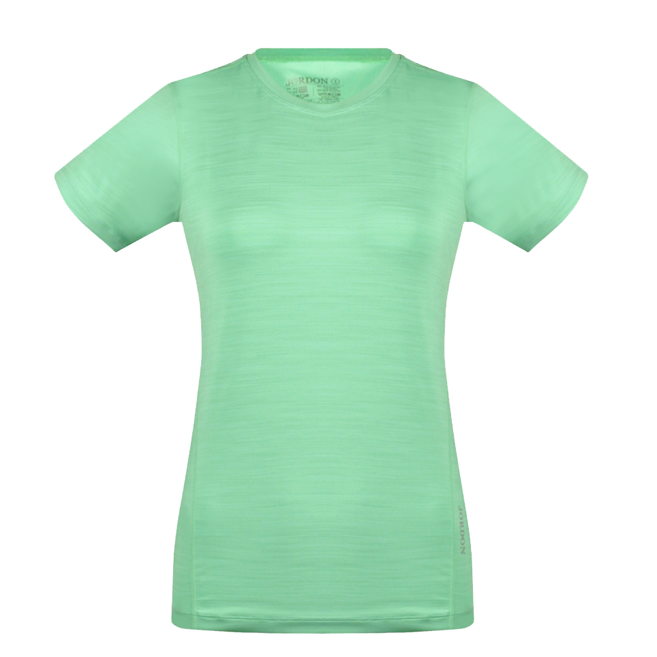 JORDON 橋登 吸濕快乾短袖圓領涼感T恤 女款 (2色) 透氣/排汗快乾/運動/登山/戶外 10OW28220