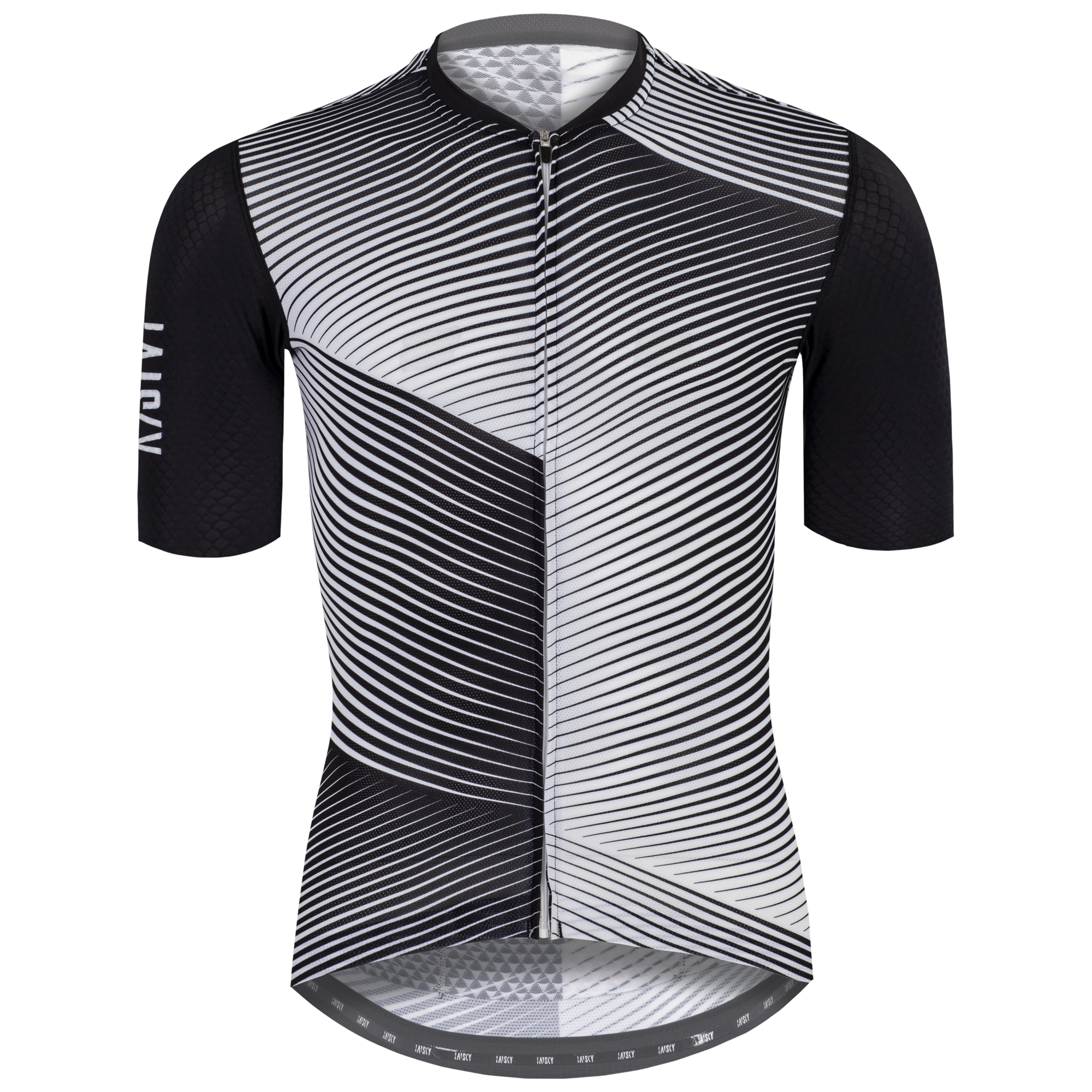 男款空力短車衣 對等 黑