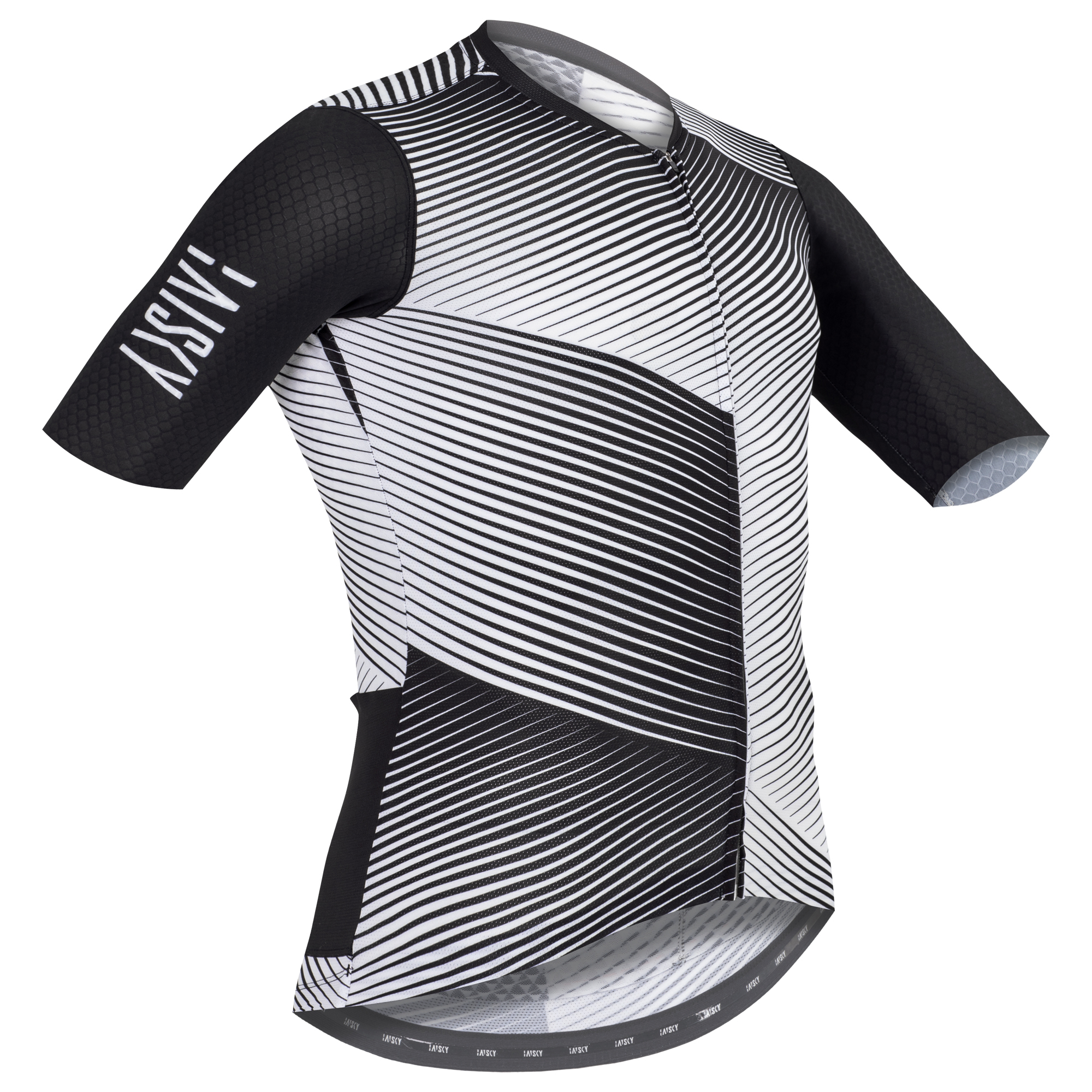 男款空力短車衣 對等 黑