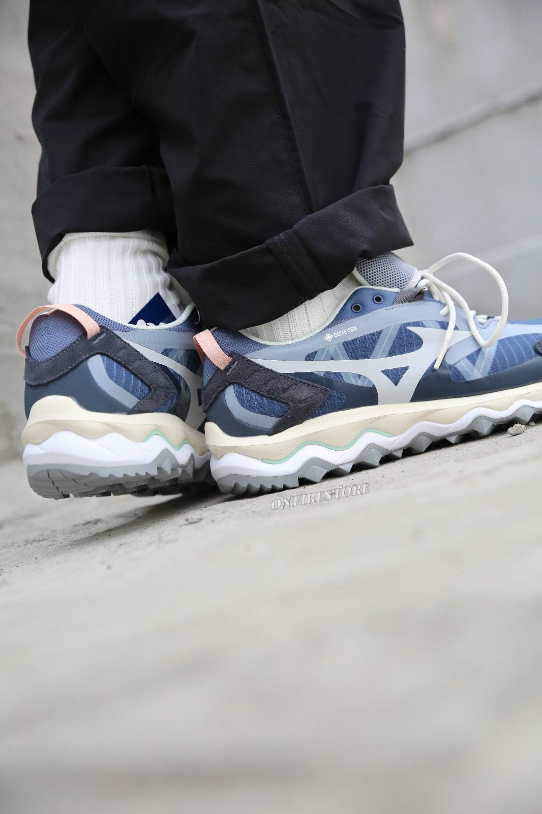 {現貨} MIZUNO WAVE MUJIN TL GTX "VINTAGE INDIGO"