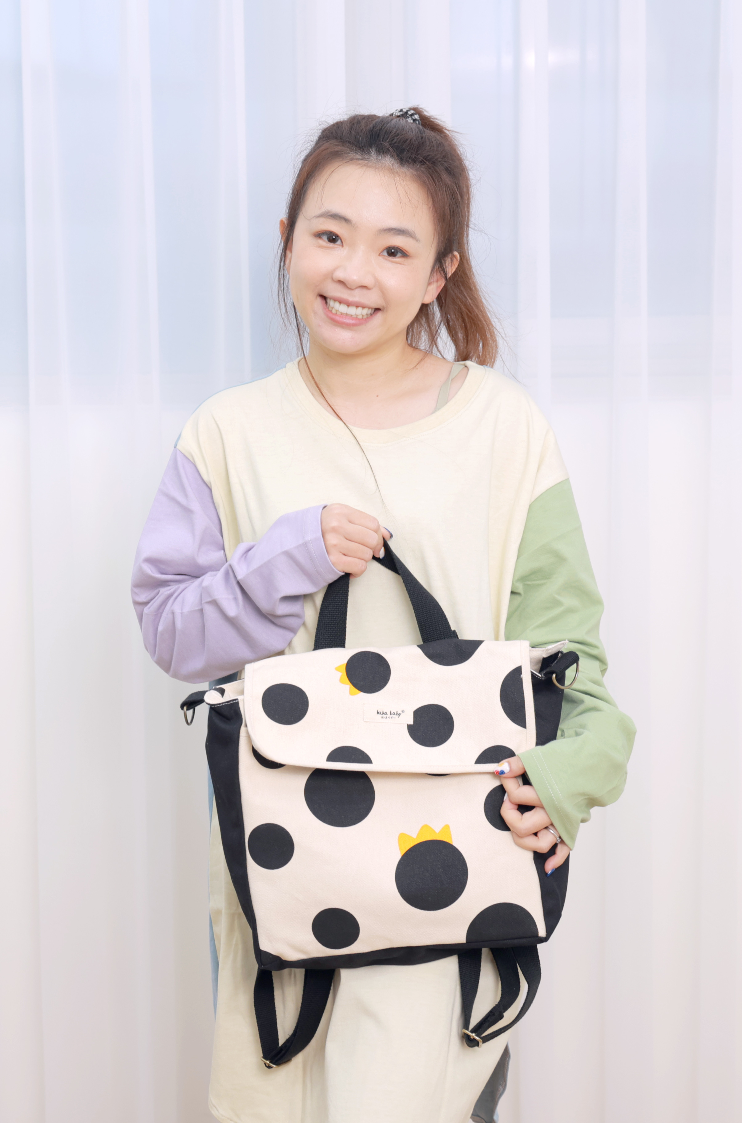 hahababy】Blue Japanese-pillow storage bag - Shop hahababyselect