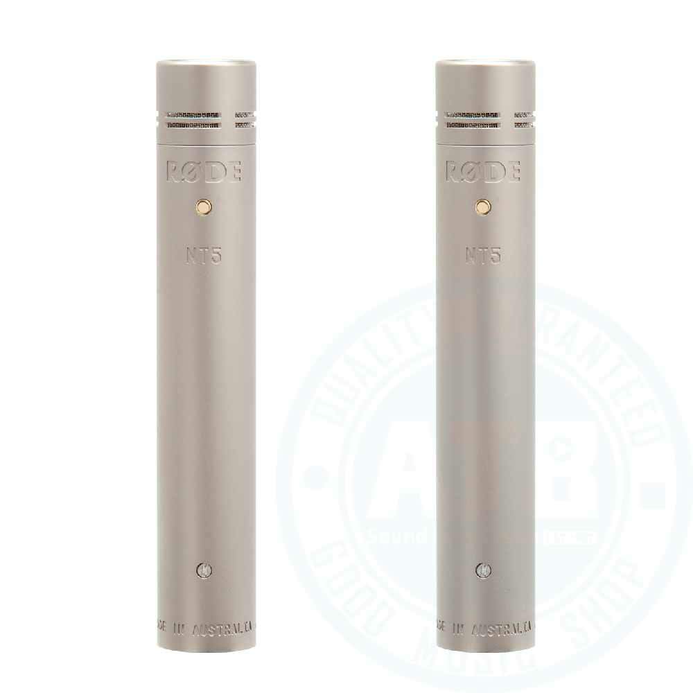 Rode Rode / NT5 (Matched Pair) 電容式麥克風(對)(台灣代理公司貨) — 三峽麥克風｜YA! 玩音樂