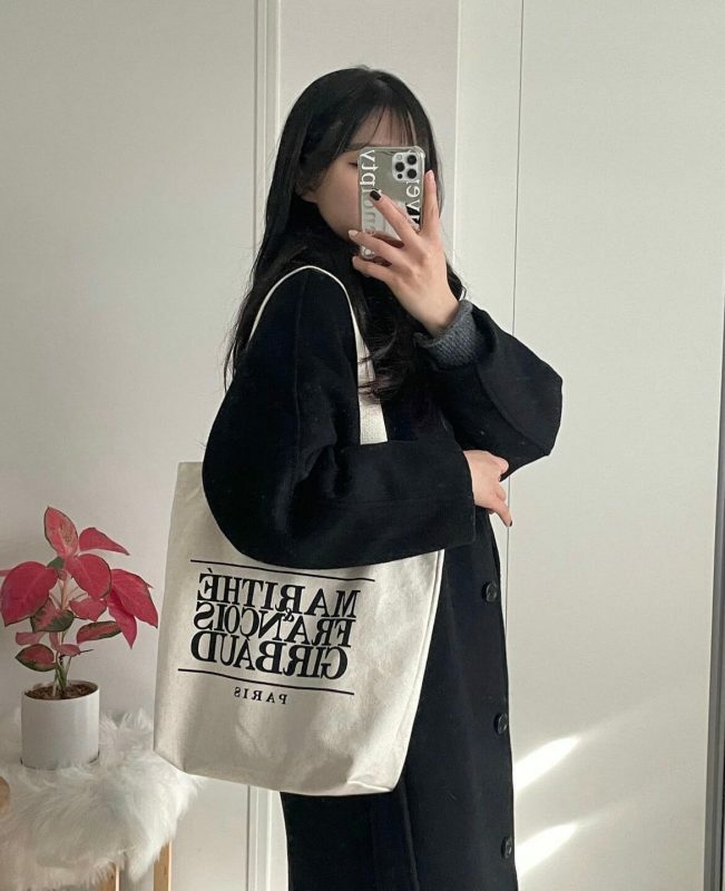 【MARITHEFRANCOISGIRBAUD】CLASSIC LOGO ECO BAG CLASSIC LOGO ECO BAG