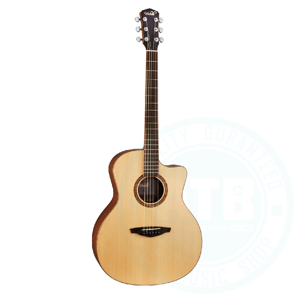 Veelah Veelah / V3-GAC 40吋面單木吉他(雲杉木面板) — 三峽吉他 / Bass