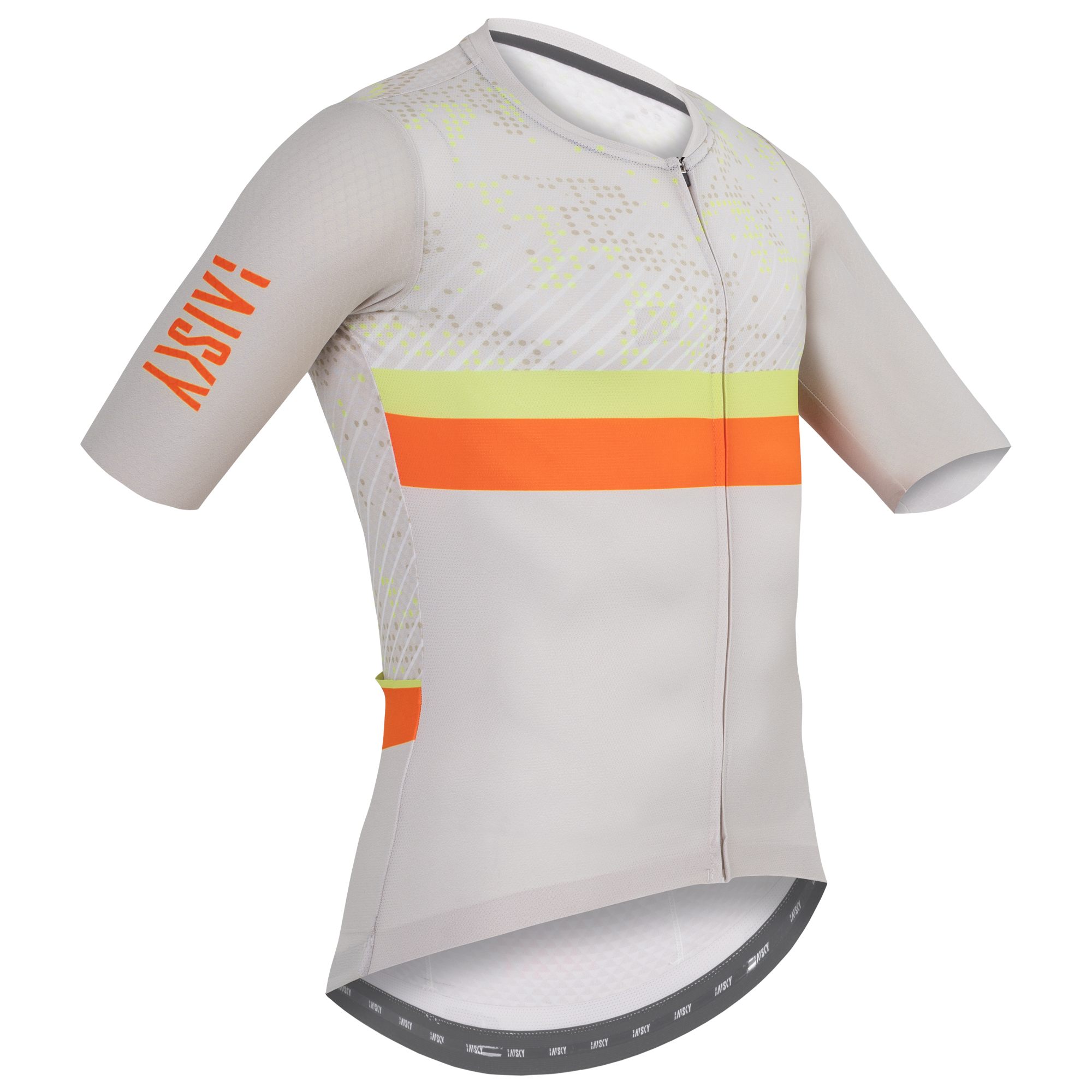 男款空力短車衣 星鋒 螢光灰