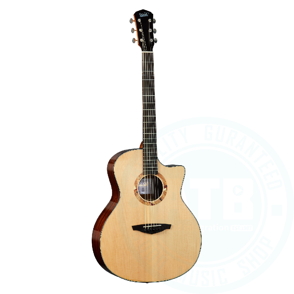 Veelah Veelah / V2-GAC 40吋面單木吉他(雲杉木面板) — 三峽吉他 / Bass