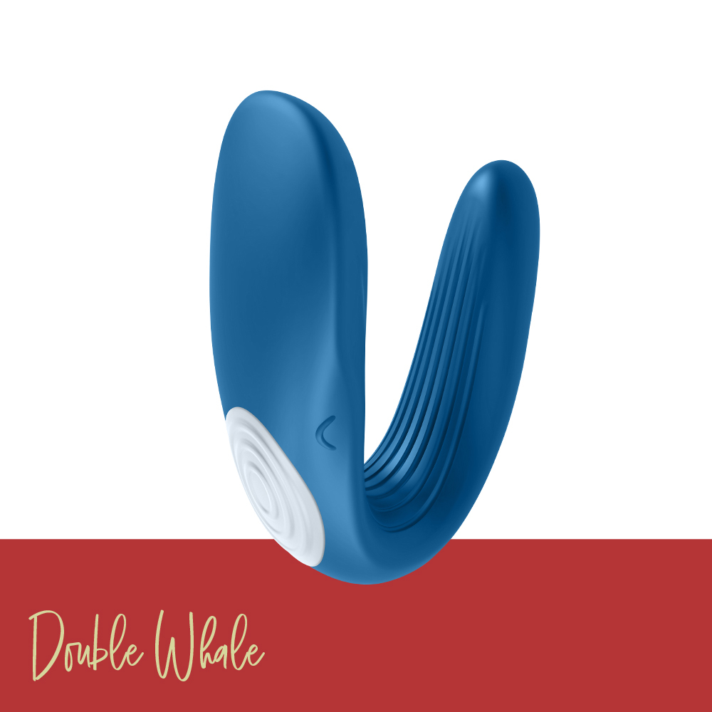 德國 Satisfyer Double Whale 鯨魚 雙人共震器