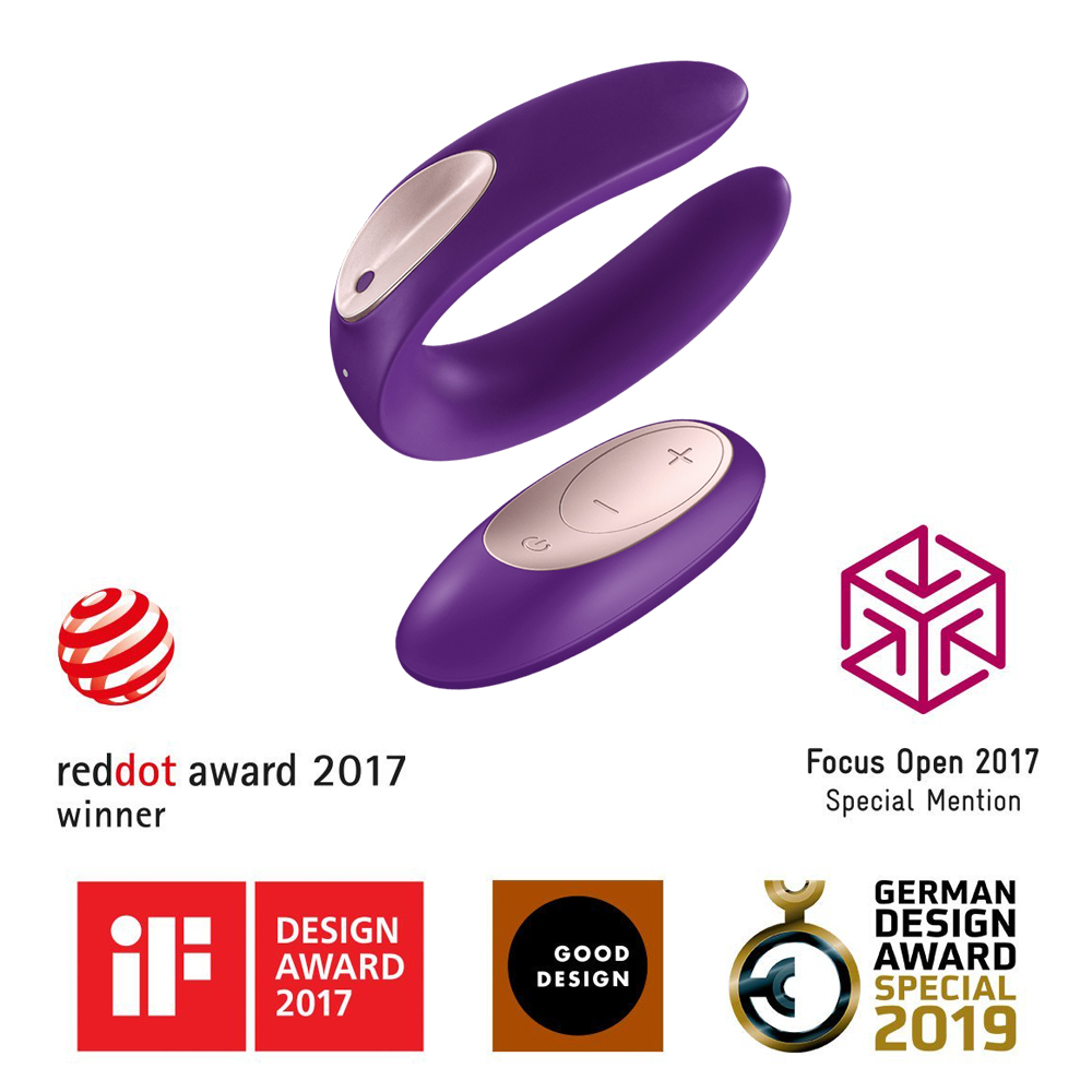 德國 Satisfyer Double Plus Remote 遙控雙人共震器