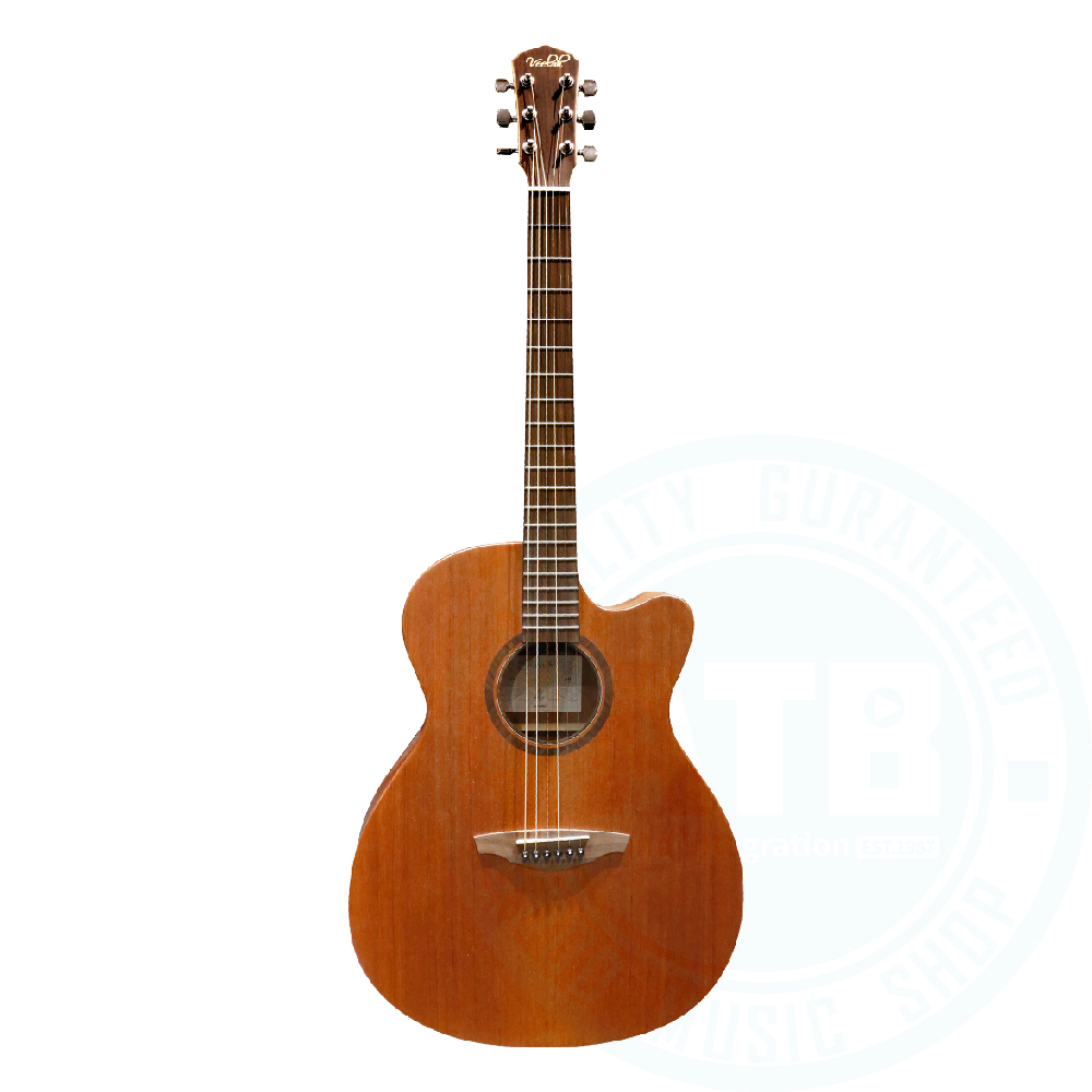 Veelah Veelah / V1-OMMCE 40吋 面單電木吉他(桃花心木面板) — 三峽吉他 / Bass