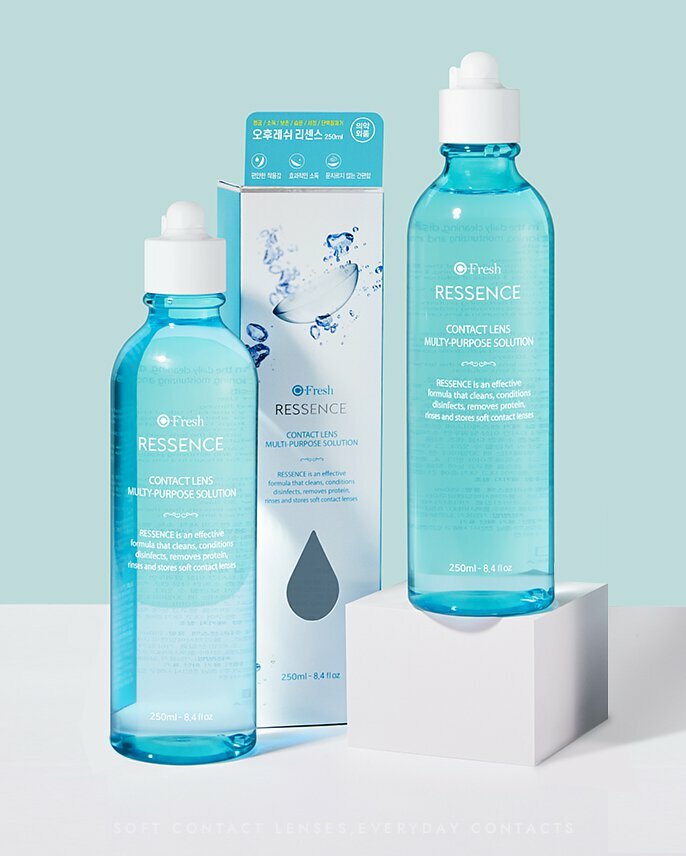 OLENS OFRESH RESSENCE 隱形眼鏡保濕護理液 250ML