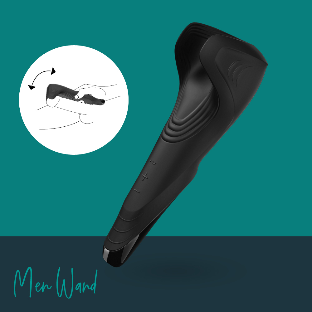 德國 Satisfyer Men Wand 男用魔杖震動器 電動自慰器