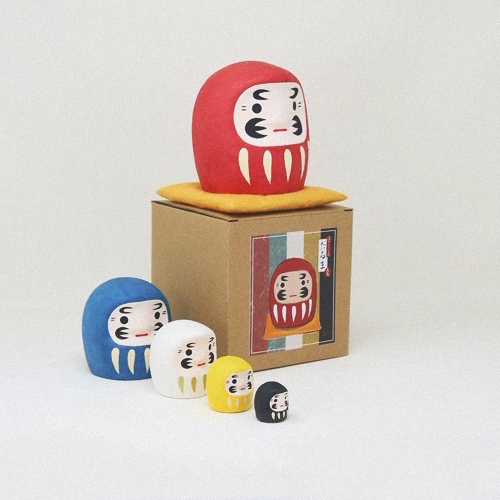 Ichino 一千乃 和紙達摩 ╭ 5入 ╮