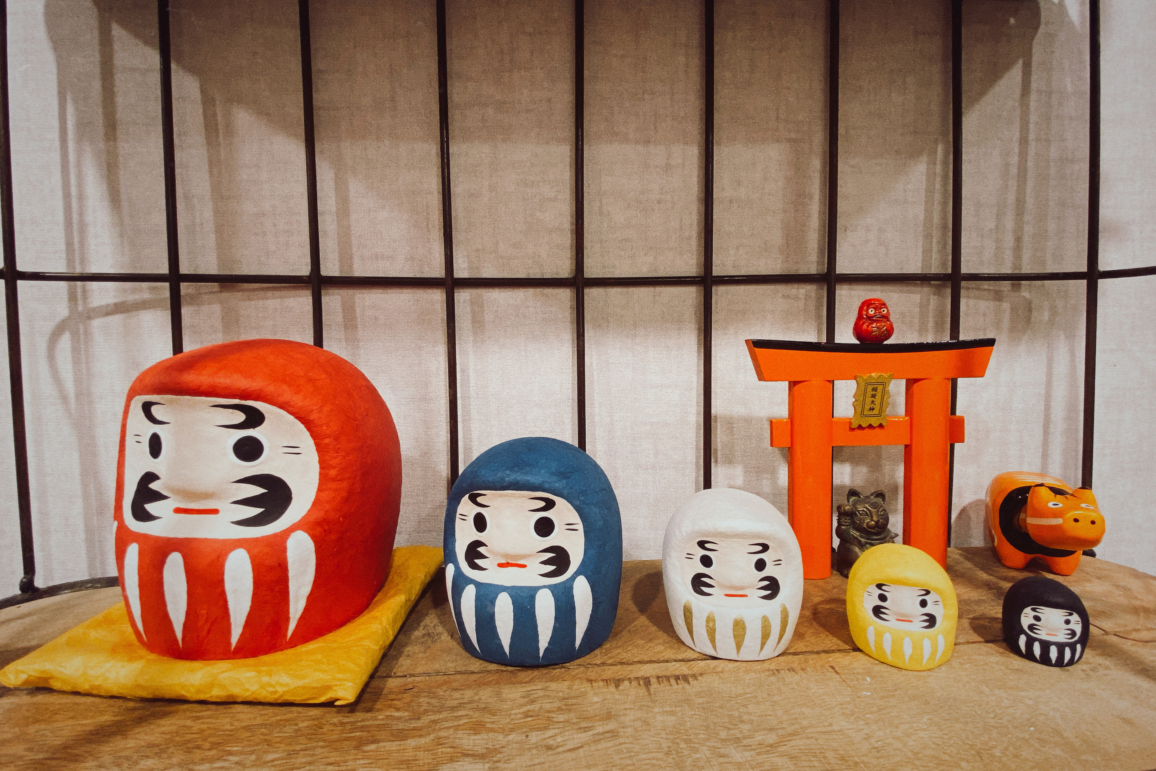 Ichino 一千乃 和紙達摩 ╭ 5入 ╮