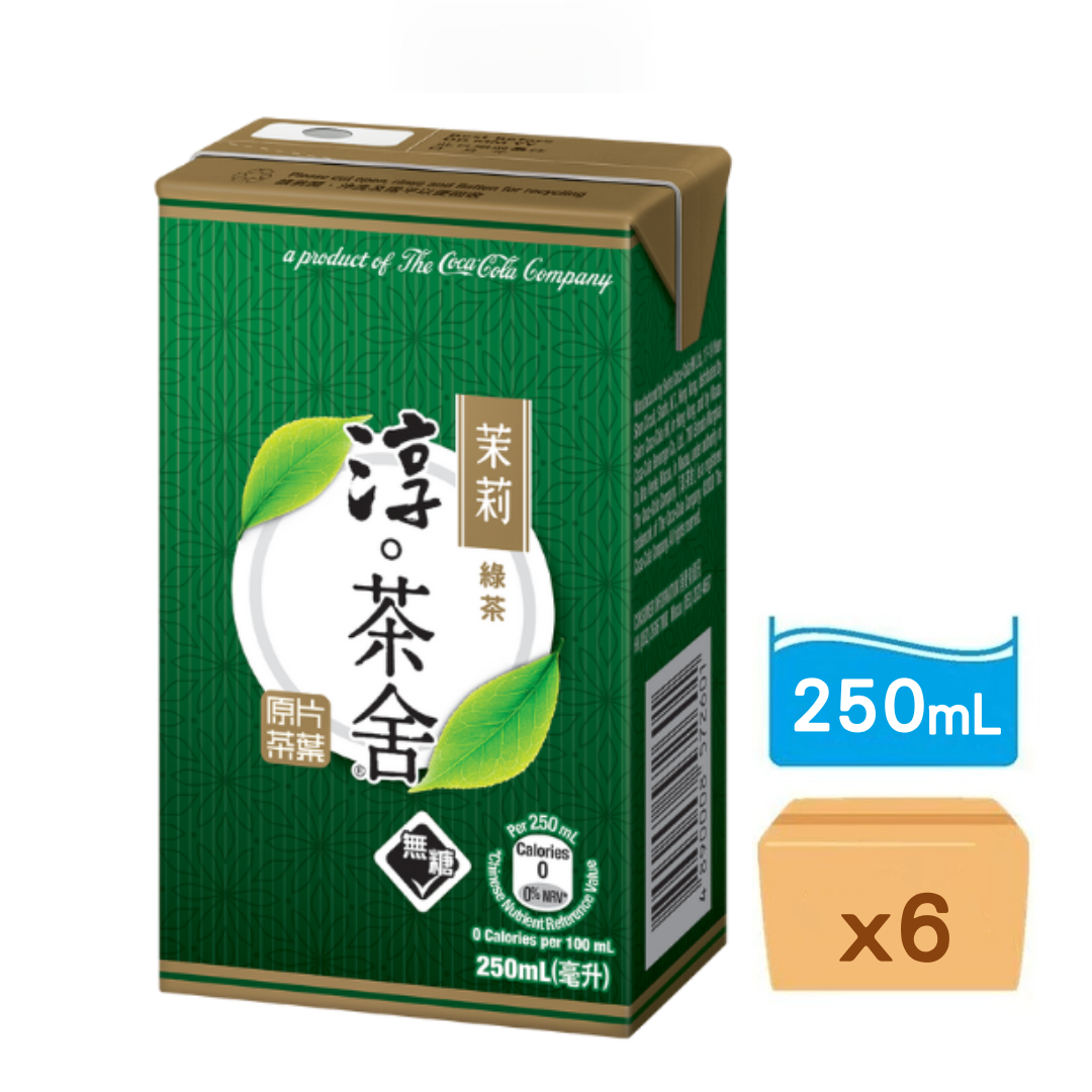 淳茶舍-茉莉綠茶 250ml x 6包