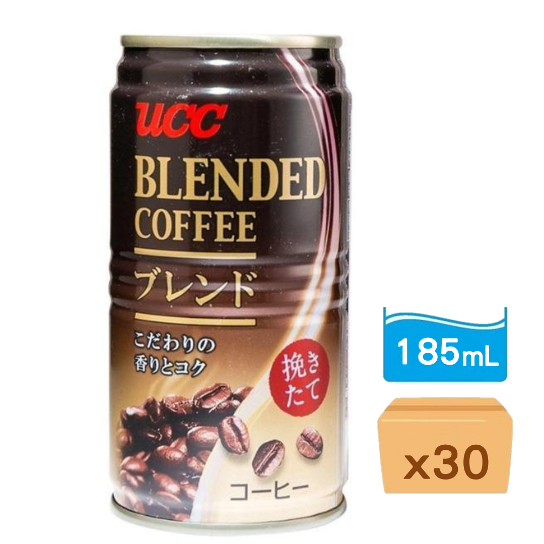 UCC經典招牌咖啡 185ml x 30罐