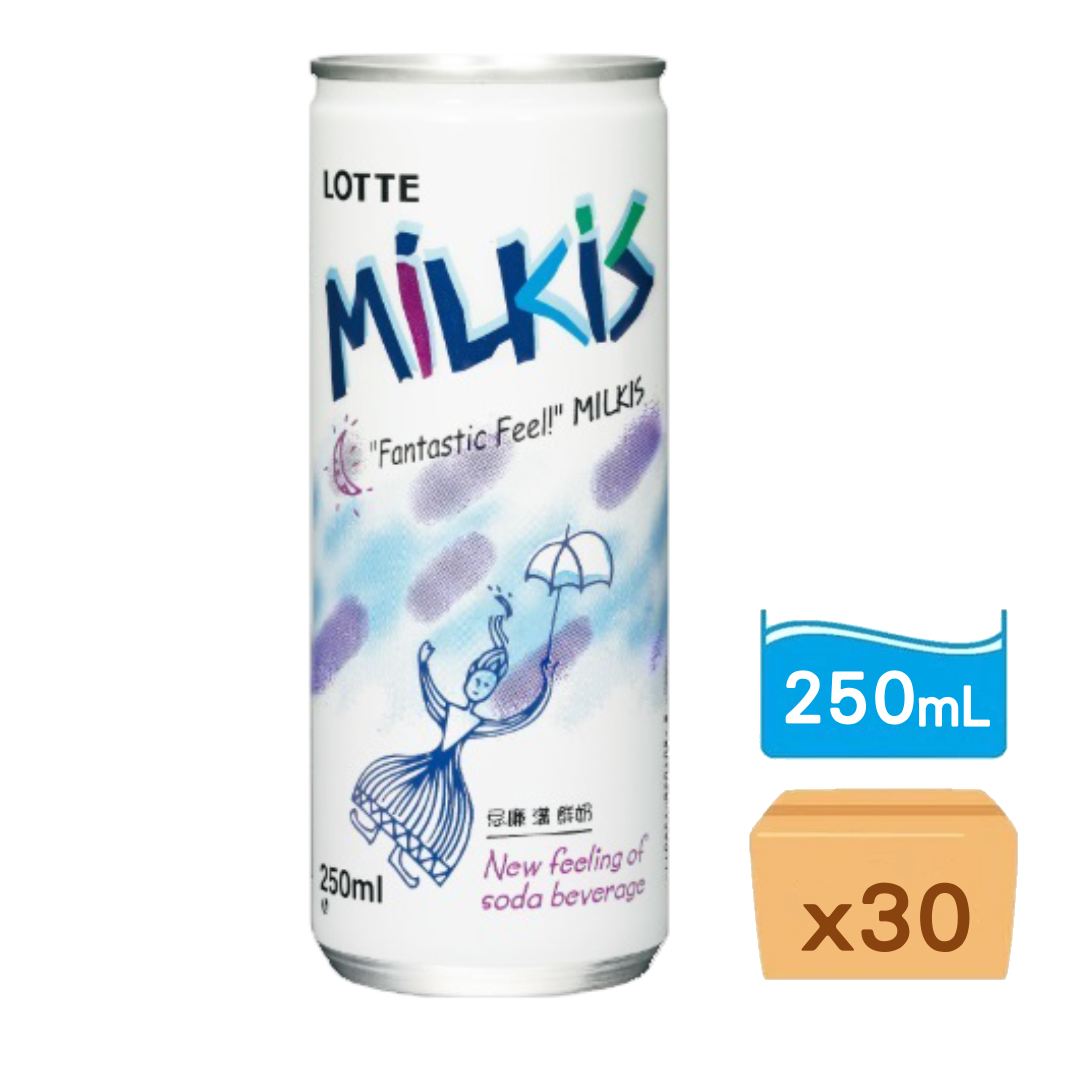 樂天-忌廉溝鮮奶 250ml x 30罐