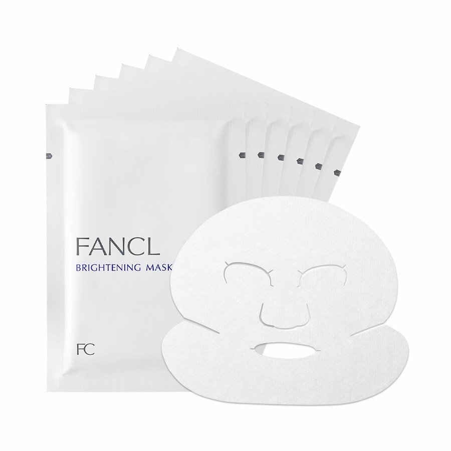 [限定增量裝] FANCL Brightening Mask 亮肌祛斑面膜 21ml (每盒6片)