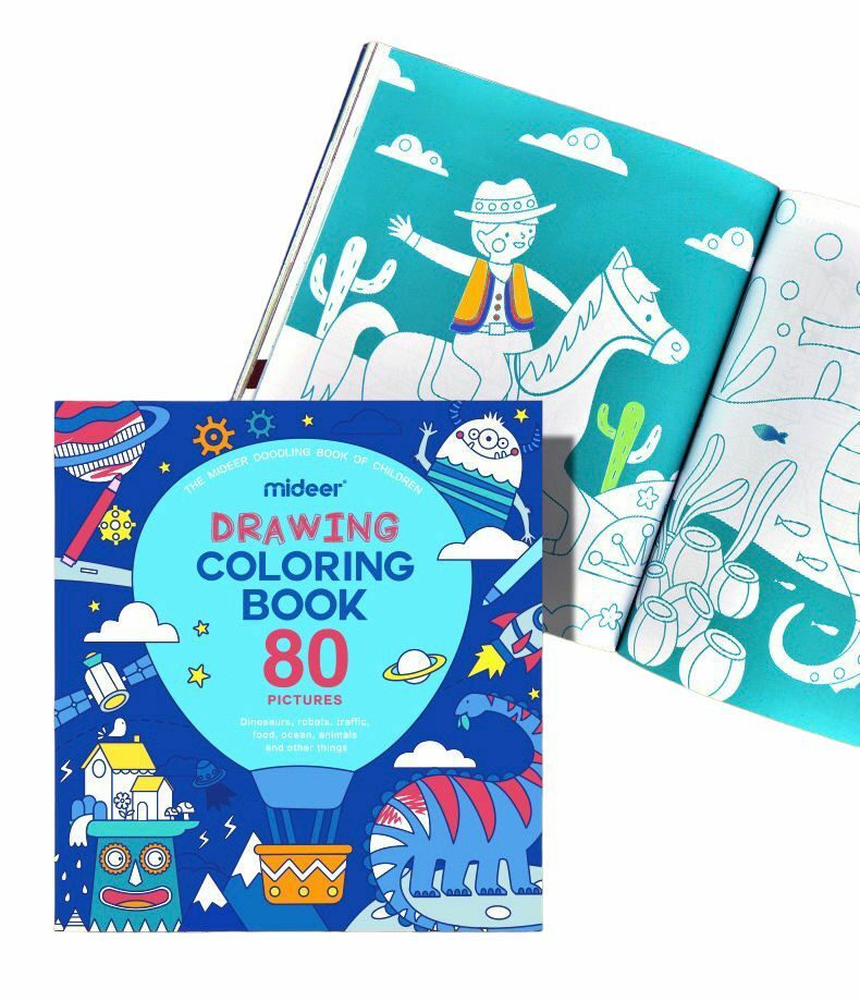 Mideer 兒童基礎填色本