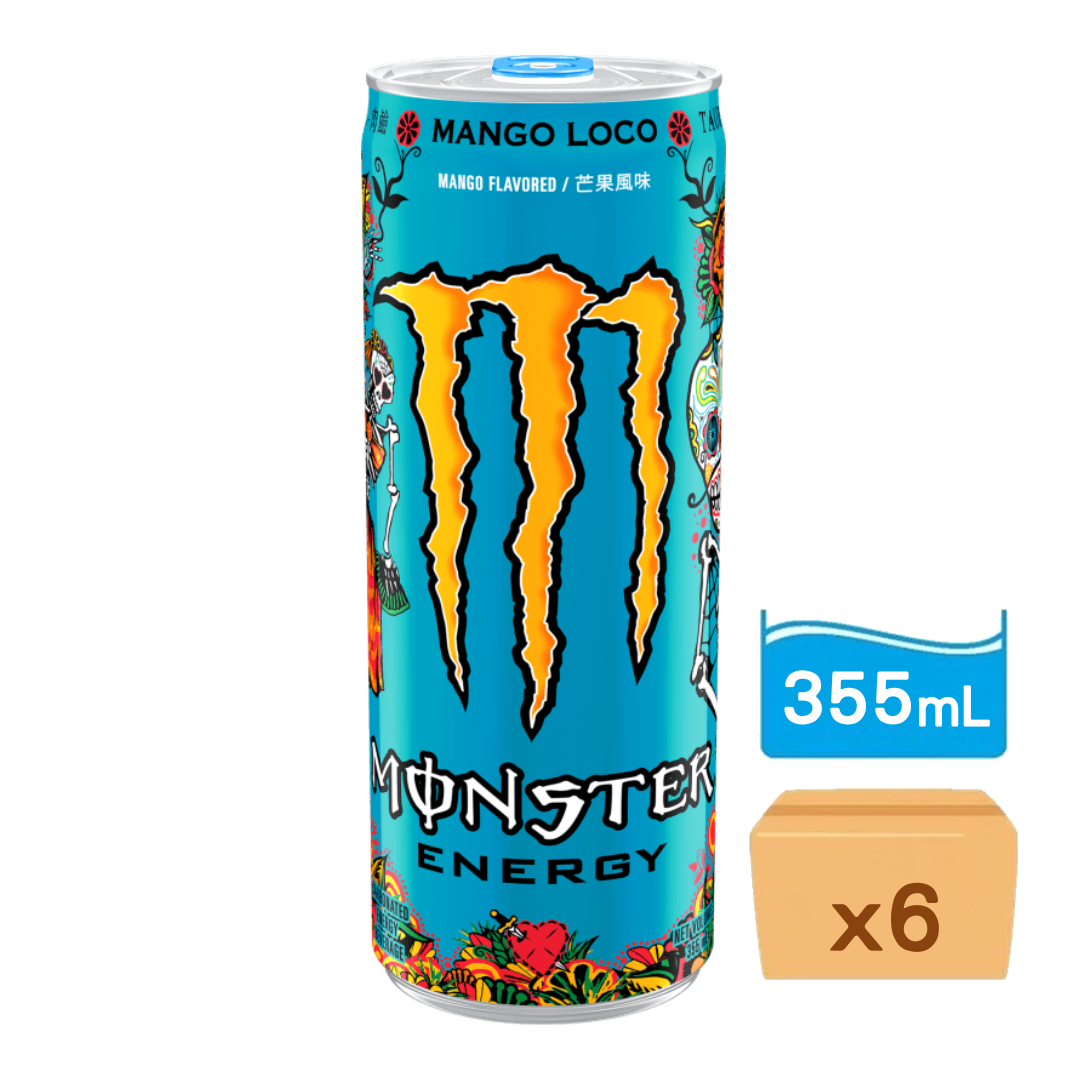 魔爪-芒果藍色 355ml x 6罐