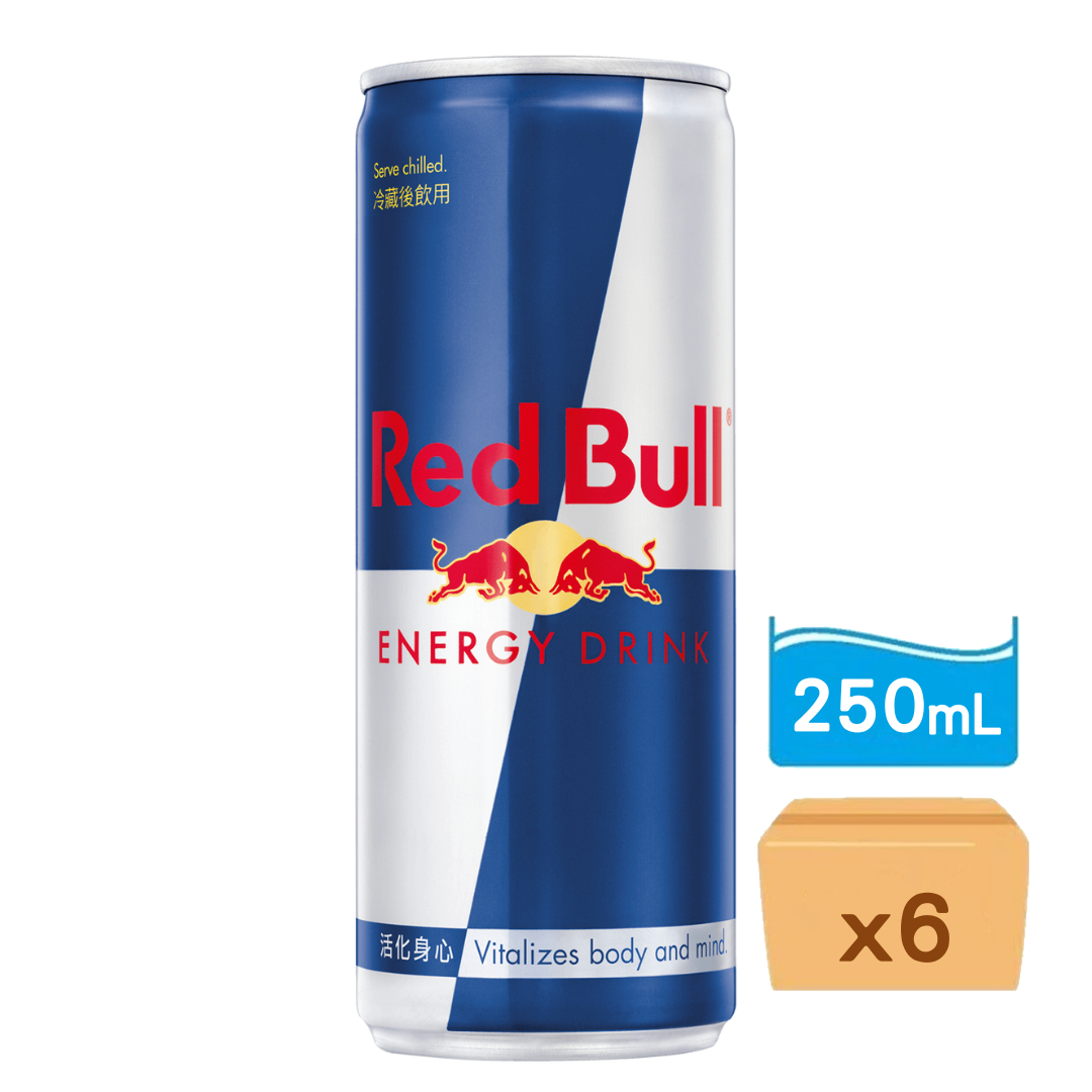 紅牛(藍) 250ml x 6罐