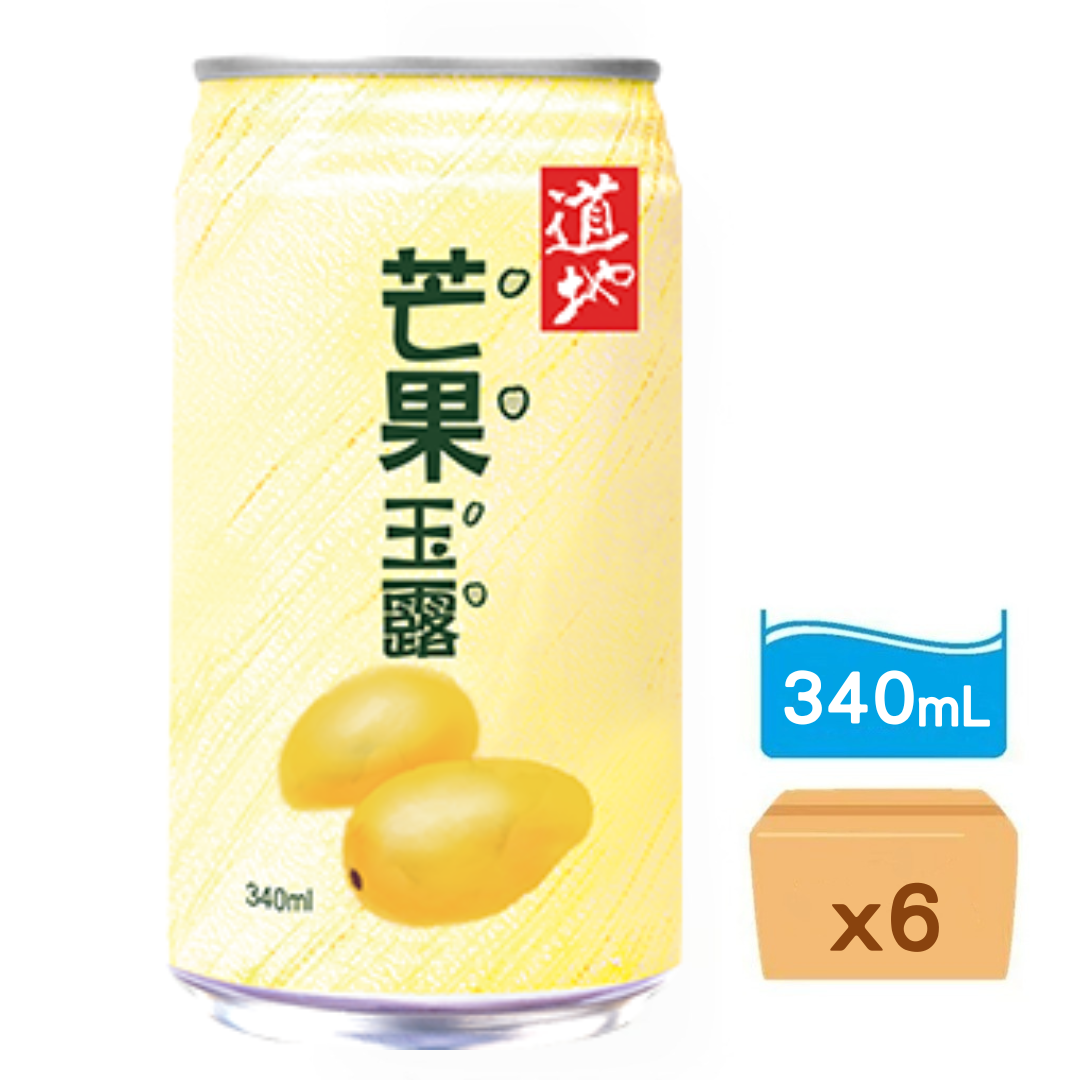 道地-芒果玉露 340ml x 6罐