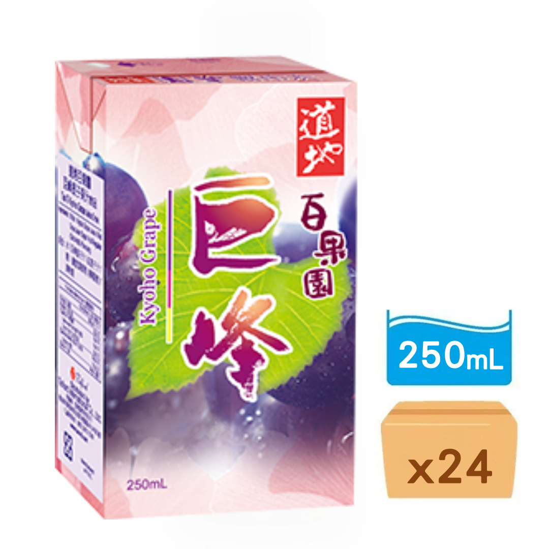 道地-巨峰提子250ml x 24包