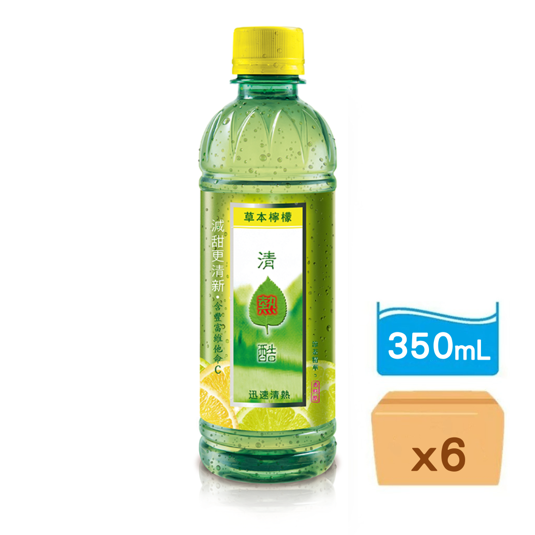清熱酷-草本檸檬 350ml x 6支