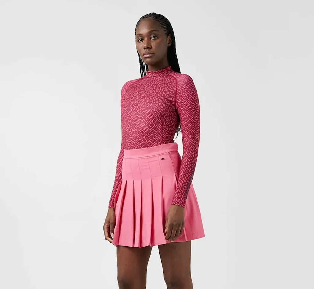 女 【現貨 】JL正品7折起/JLindeberg Asa Soft Compression Top Hot Pink/ 中層內搭衣 /中層壓力衣 /#2210JL