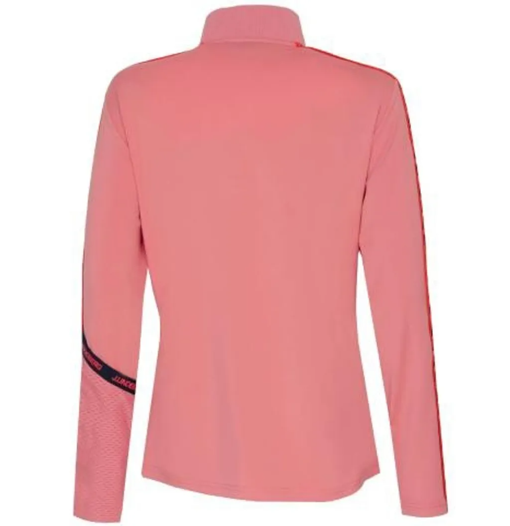 【現貨】女JLINDEBERG TAMARA FULL ZIP LADIES SWEATER/JL正品 高爾夫球裝 秋冬款全拉鍊女士毛衣外套（2425JL）