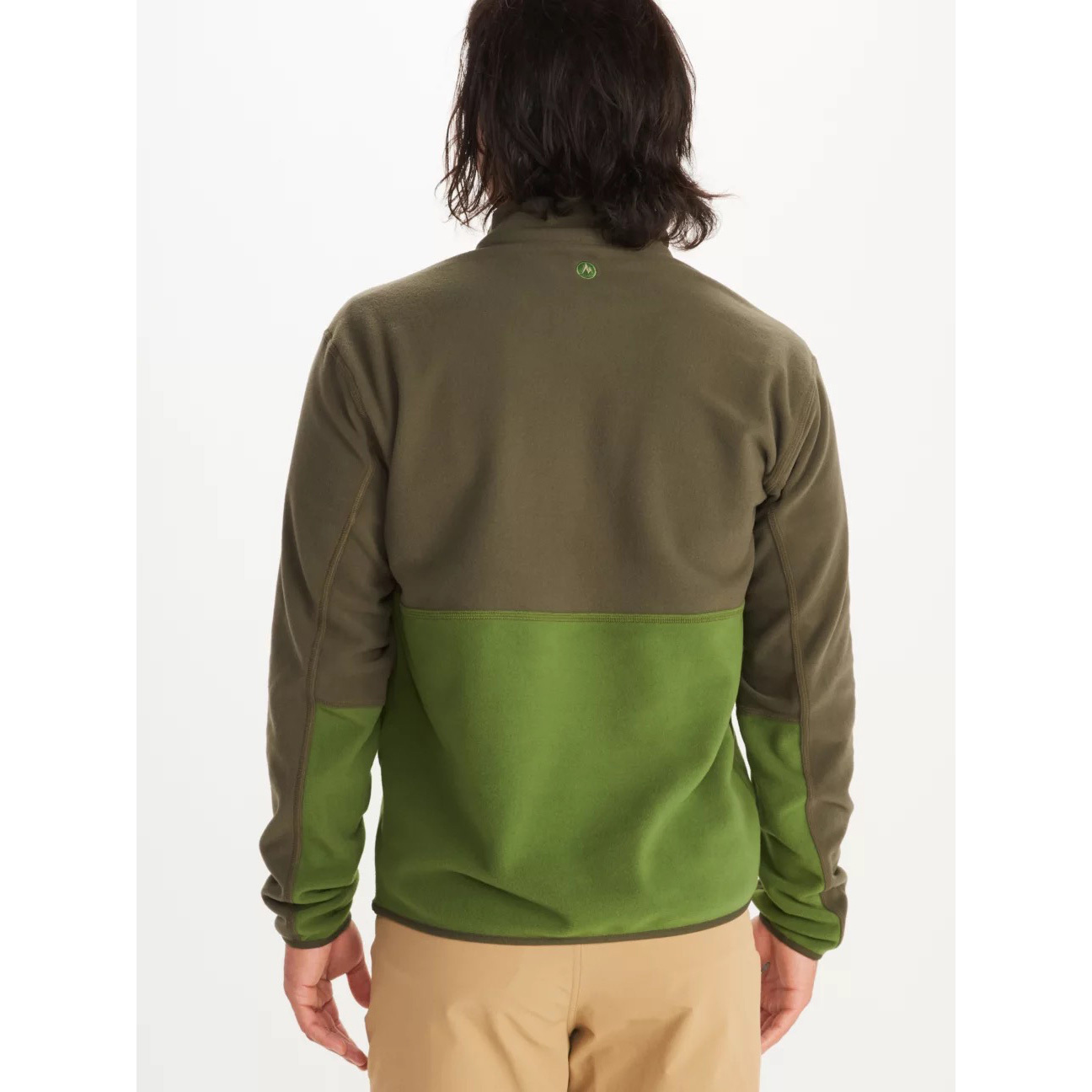 Marmot Men's Rocklin 1/2-Zip Pullover 男款半門襟刷毛上衣 M12650-19591 Nori/Alpine Green [HappyOutdoor]