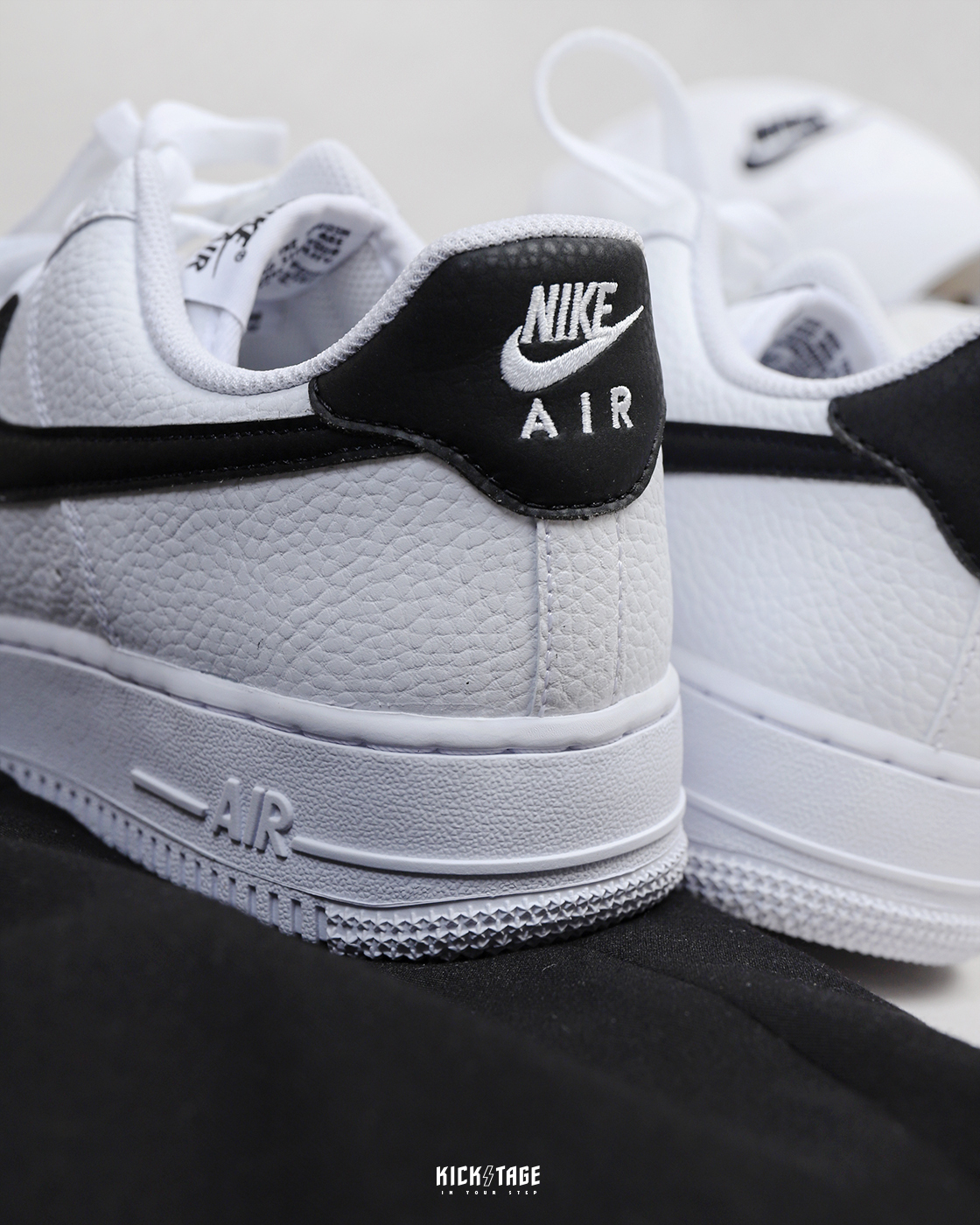 NIKE AIR FORCE 1 AF1 全白黑勾白金小GD 低筒休閒鞋【CT2302-100】