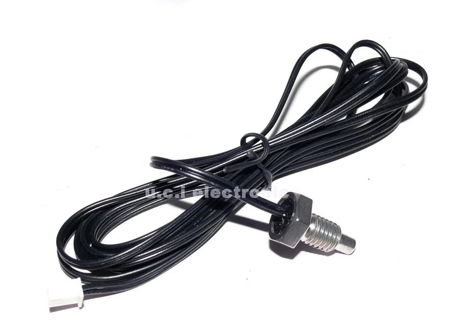 【UCI電子】(J-1) T111 熱敏電阻溫度傳感器M8螺紋不銹鋼10K溫控器專用探頭