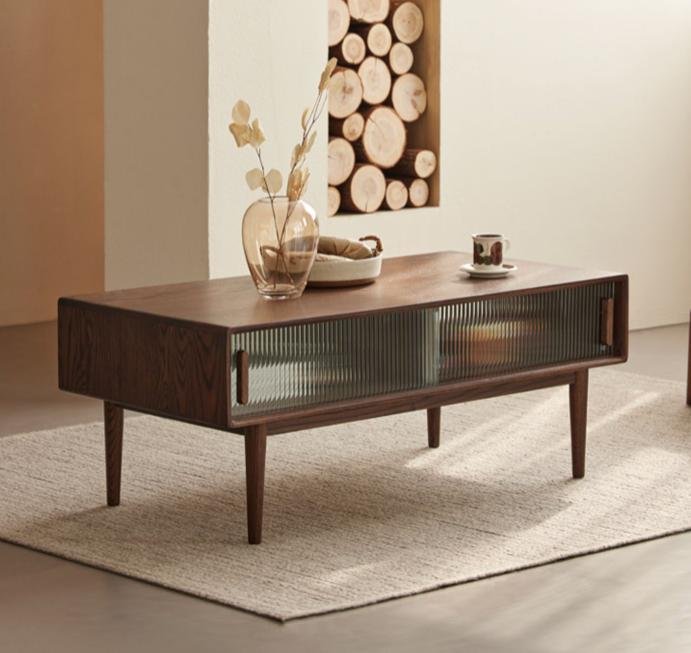 富士胡桃茶几 FS-B3079