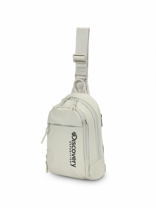 韓國代購 Discovery Expedition 迷你單肩包 男女皆宜 黑/米 FEB-