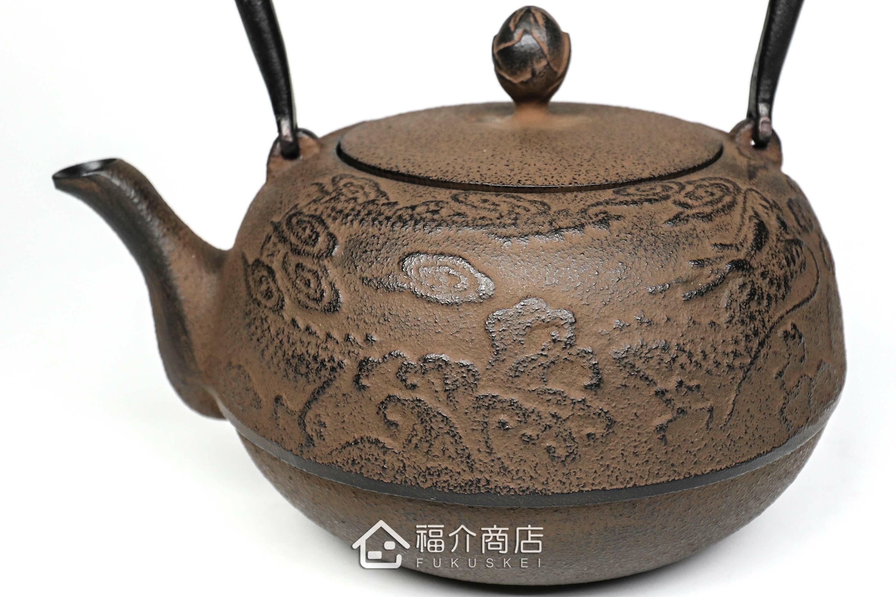 煮水泡茶用的鑄鐵茶壺